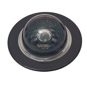 Art Glass Planet Paperweight  - Celestial Decor